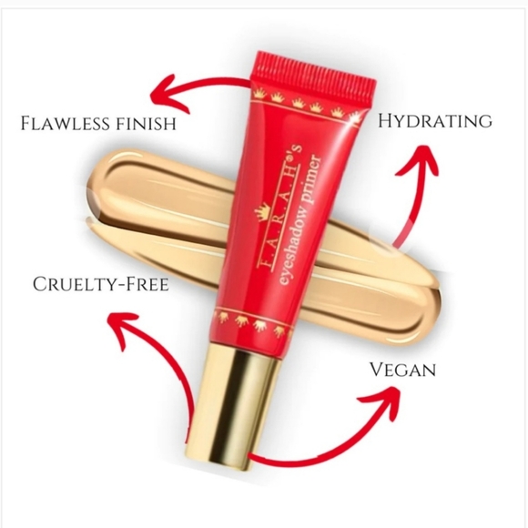 NIB F.A.R.A.H.'s Eyeshadow Primer with Jojoba Oil & Vitamin E - Picture 2 of 2
